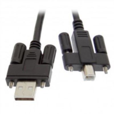 Cable USB con bloqueo de tornillo