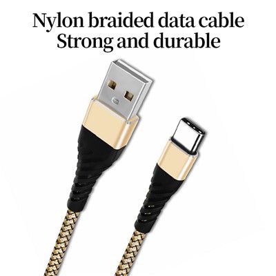 Cable de datos trenzado de nailon